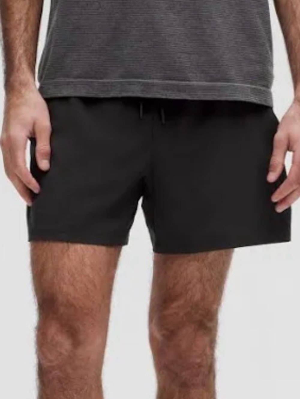 Lululemon men’s pace breaker shorts with mesh trim elastic /drawstring S